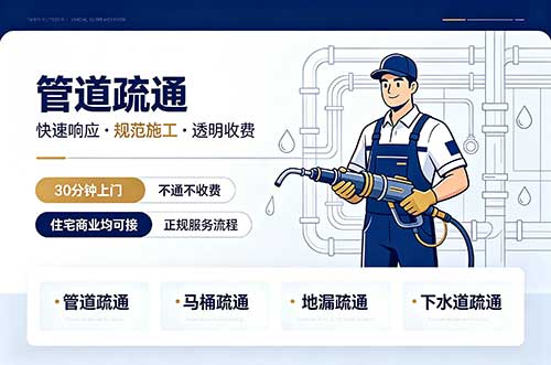 龙门管道疏通