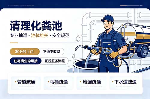 龙门清理化粪池